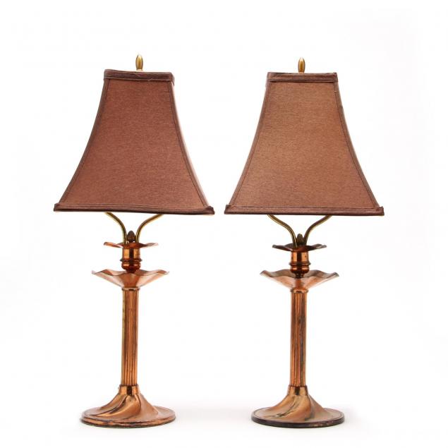 pair-of-copper-art-nouveau-table-lamps