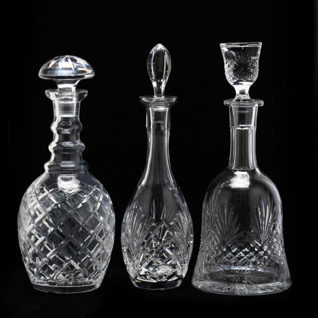 three-crystal-decanters