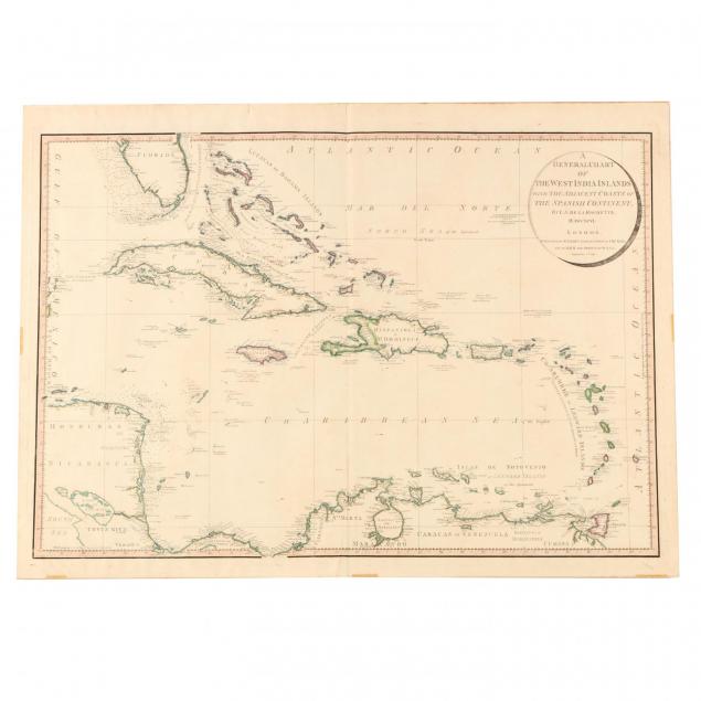 18th-century-west-indies-map