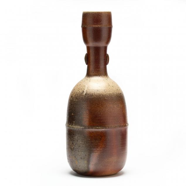 david-stuempfle-nc-modernist-pottery-floor-vase