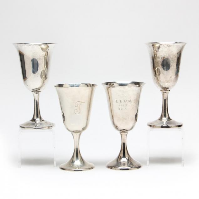 an-assembled-set-of-four-sterling-silver-goblets