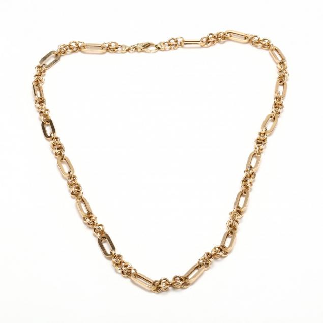 14KT Gold Necklace, Italy (Lot 1147 - Estate Jewelry & FashionNov 23 ...