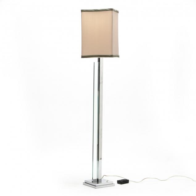 modernist-chrome-and-glass-floor-lamp