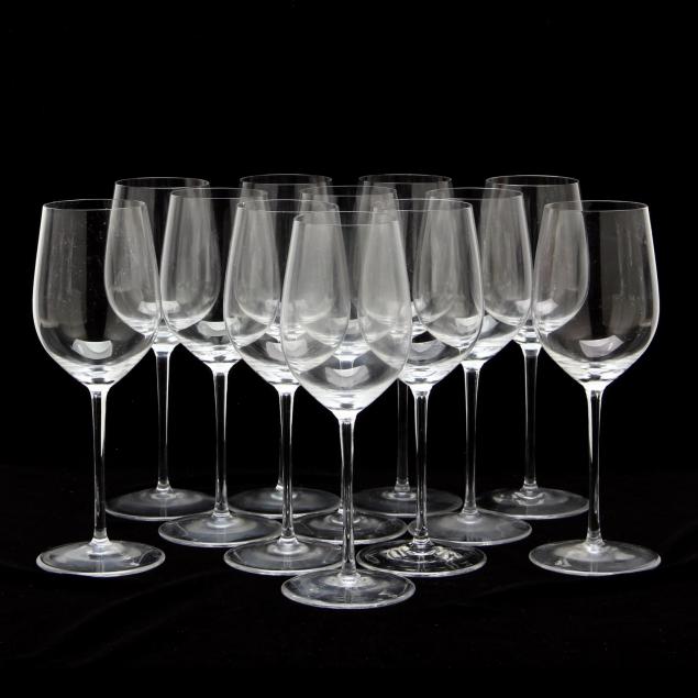 set-of-twelve-riedel-veritas-chardonnay-wine-glasses