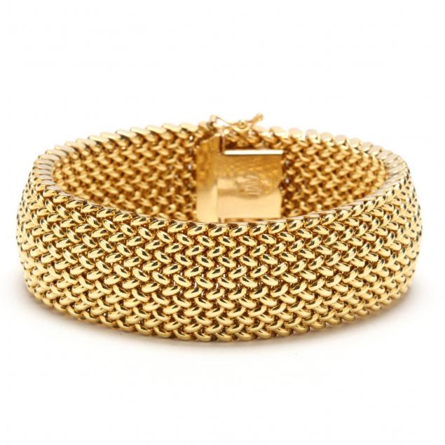 14KT Gold Bracelet, Italian (Lot 1 - The Spring Quarterly AuctionMar 4 ...