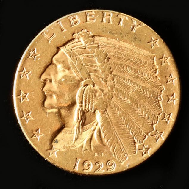 1929-2-50-gold-indian-head-quarter-eagle