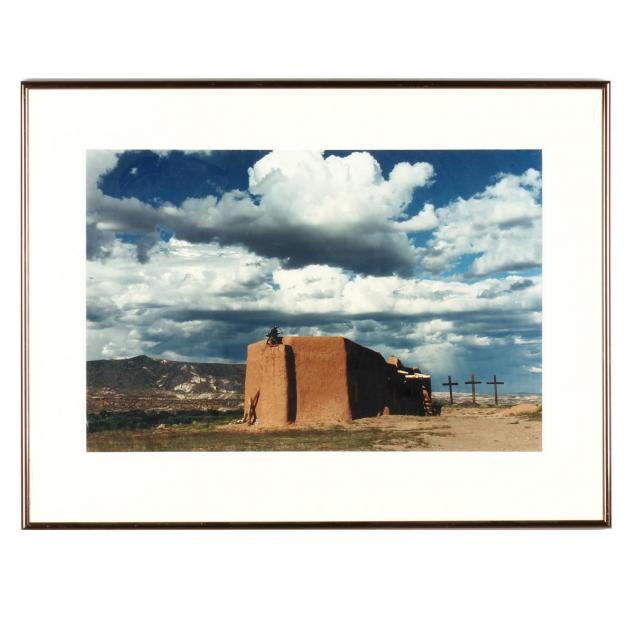 david-strong-american-20th-c-i-crosses-of-abiquiu-i