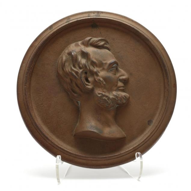 vintage-cast-iron-plaque-of-abraham-lincoln