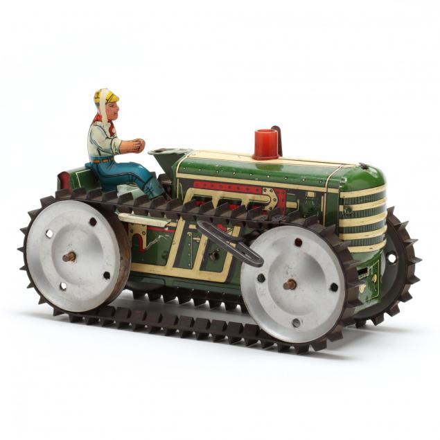 marx-tin-litho-caterpillar-tractor