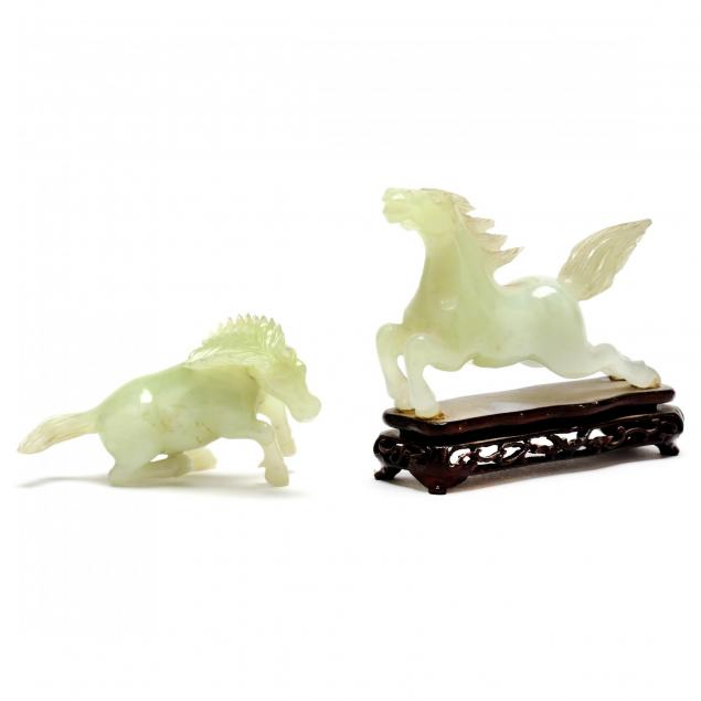 two-chinese-carved-nephrite-jade-horses