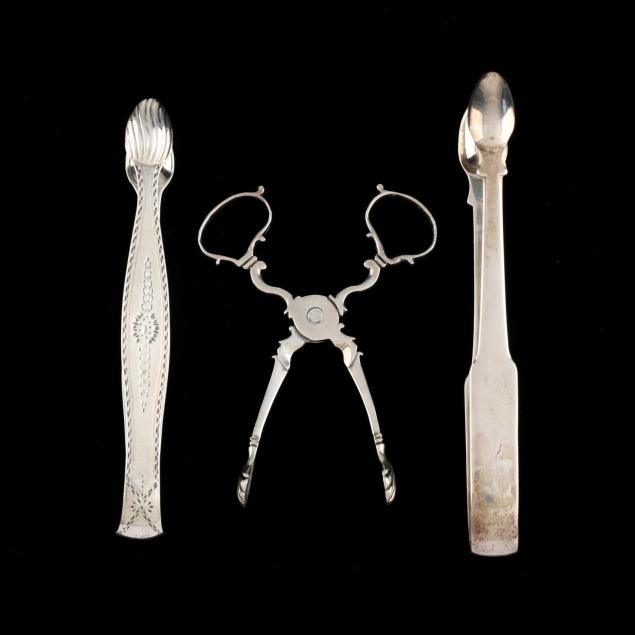 three-georgian-silver-tongs-nips