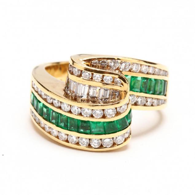 18kt-emerald-and-diamond-ring-charles-krypell