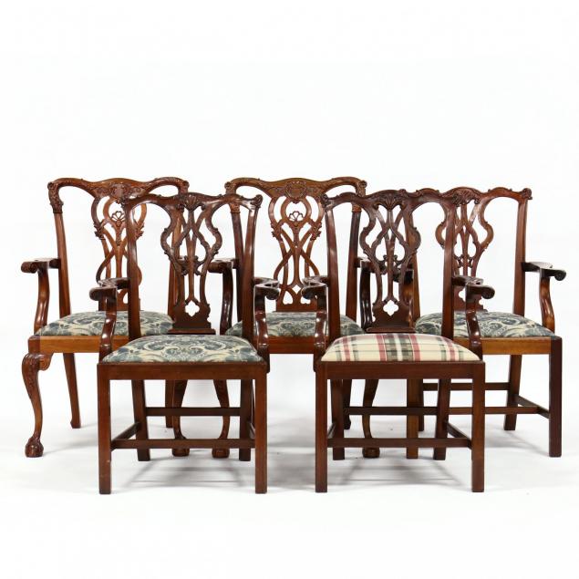 assembled-set-of-five-english-chippendale-style-mahogany-arm-chairs
