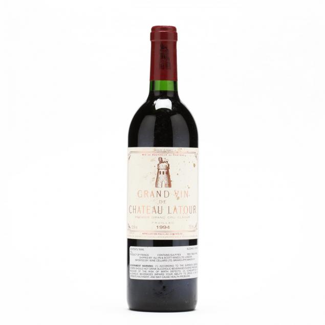 Chateau Latour - Vintage 1994 (Lot 4004 - The July Wine AuctionJul 13