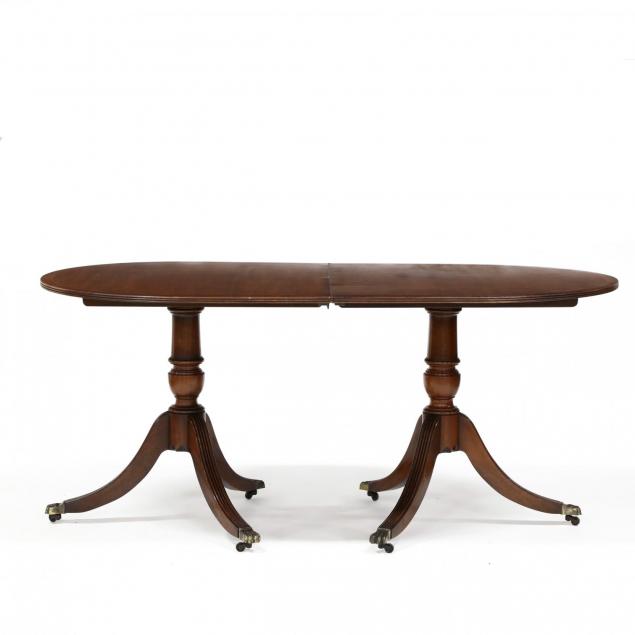 georgian-style-mahogany-double-pedestal-dining-table