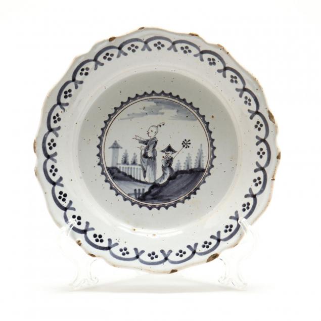 english-delft-tin-glazed-chinoiserie-plate