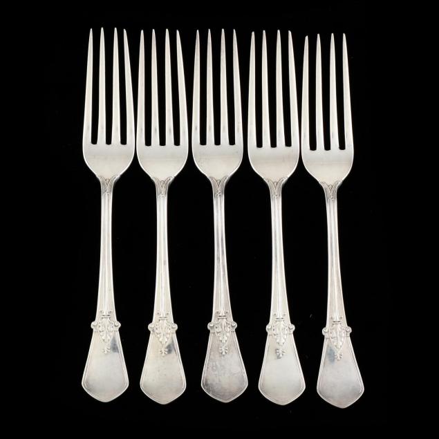 five-gorham-swiss-sterling-silver-forks