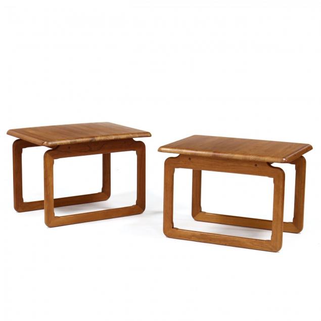 pair-of-teak-low-tables