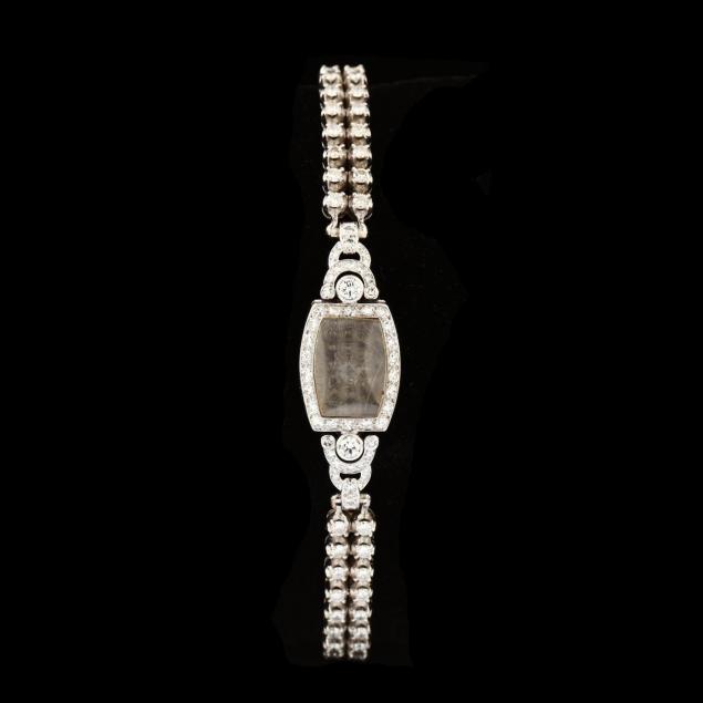14kt-white-gold-platinum-and-diamond-watch-bracelet