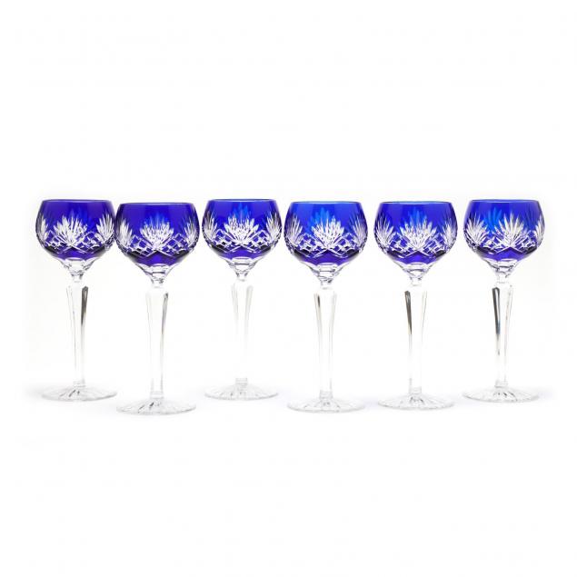 Sold at Auction: Ten Swarovski Wine Glasses