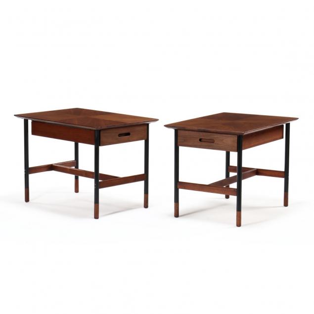 pair-of-mid-century-one-drawer-side-tables