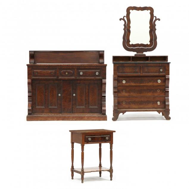 three-piece-set-matching-dresser-sideboard-and-side-table