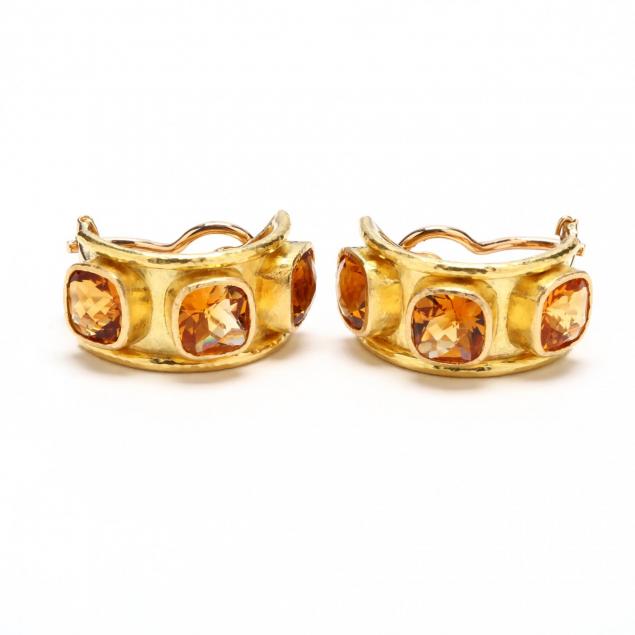 19kt-gold-and-citrine-earrings-elizabeth-locke