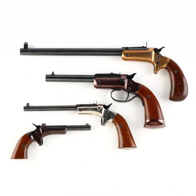 set-of-four-j-stevens-tip-up-pistols