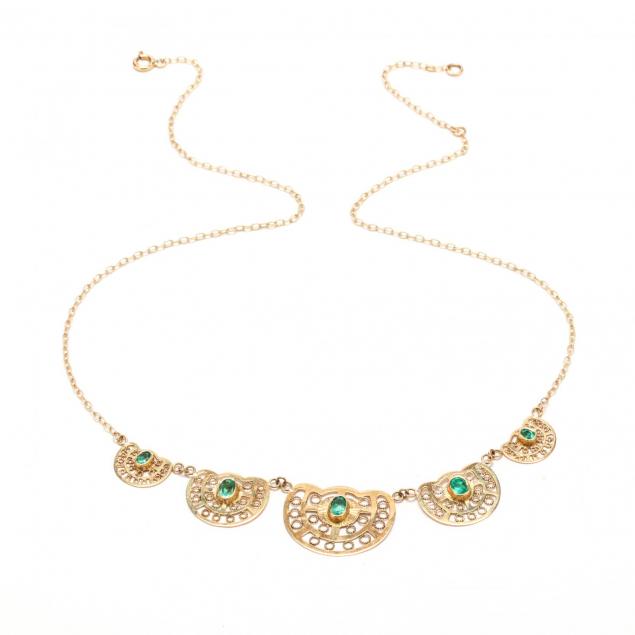 18kt-gold-and-emerald-necklace