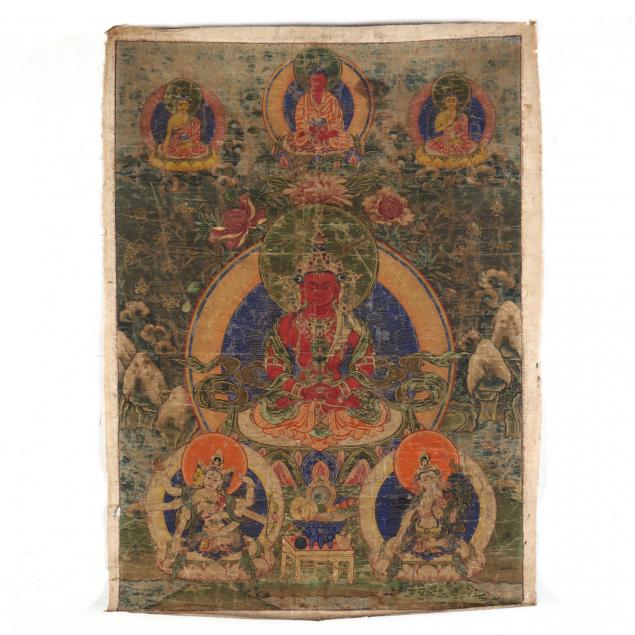 a-tibetan-thangka-of-the-buddha-amitayus