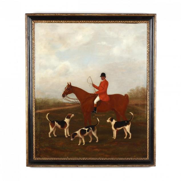 english-school-portrait-of-a-huntsman-and-hounds