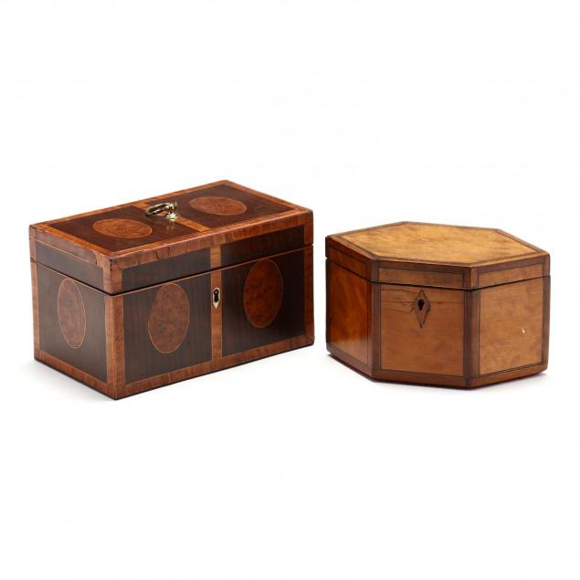 two-antique-english-inlaid-tea-caddies