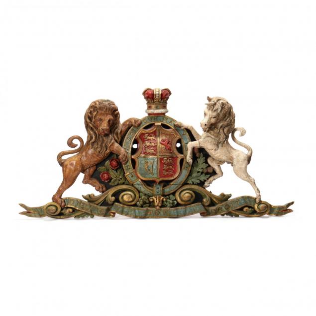 antique-carved-and-painted-royal-coat-of-arms-of-the-united-kingdom