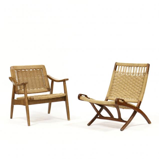 after-hans-wegner-two-woven-chairs