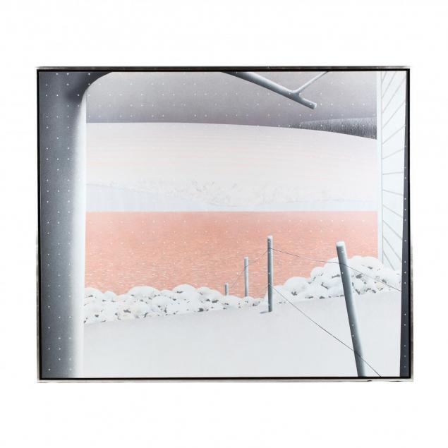 maud-gatewood-nc-1934-2004-i-farm-pond-snow-ending-i