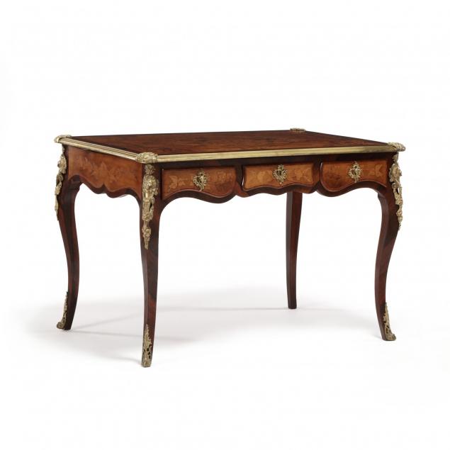 louis-xv-style-marquetry-inlaid-diminutive-bureau-plat