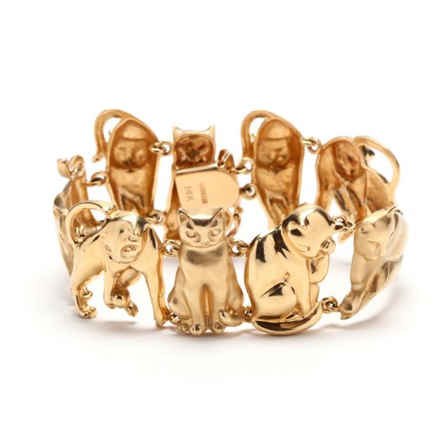 14kt-gold-feline-motif-bracelet-ardian