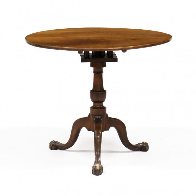 american-chippendale-cherry-tilt-top-tea-table