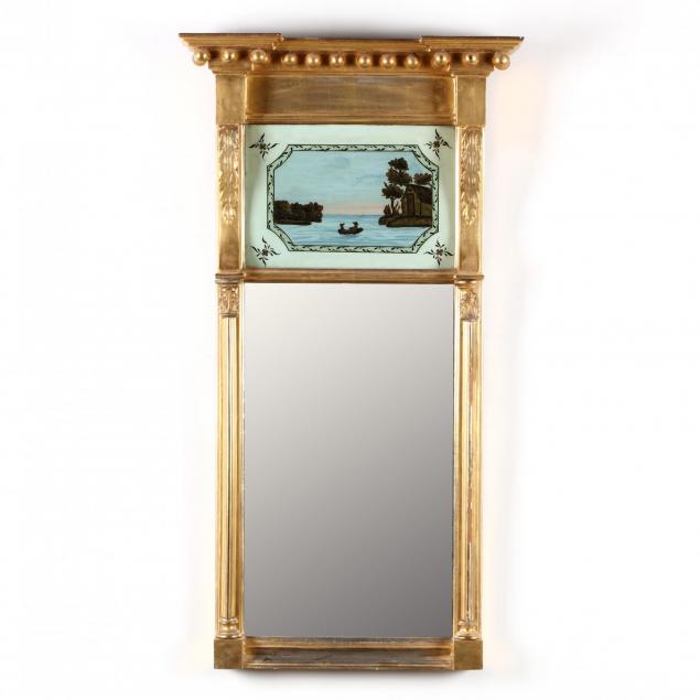 an-antique-federal-period-gilt-looking-glass