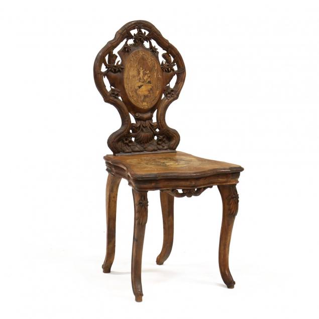 black-forest-carved-and-inlaid-chair