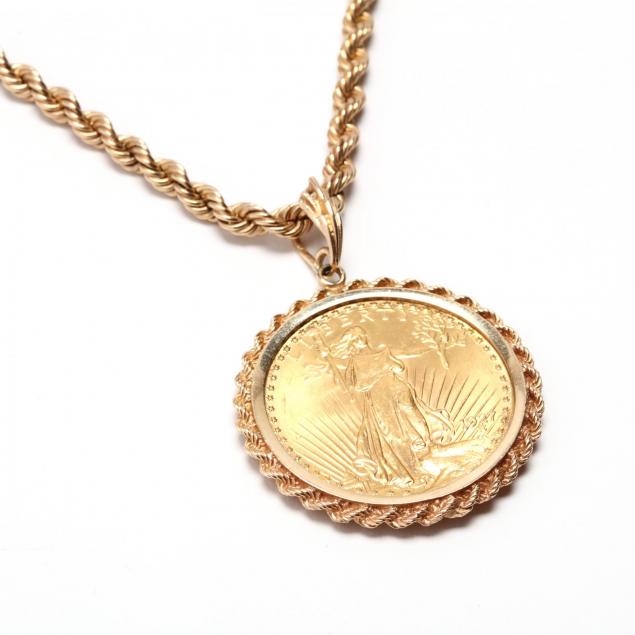 gold-coin-pendant-necklace