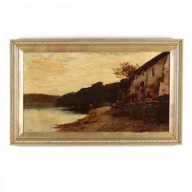 stuart-william-lloyd-british-fl-1875-1929-lakeshore-cottage