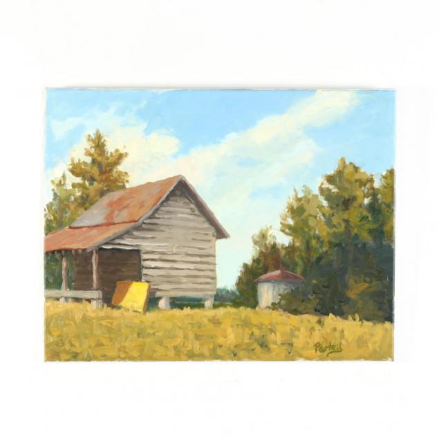 tim-postell-nc-landscape-with-outbuildings