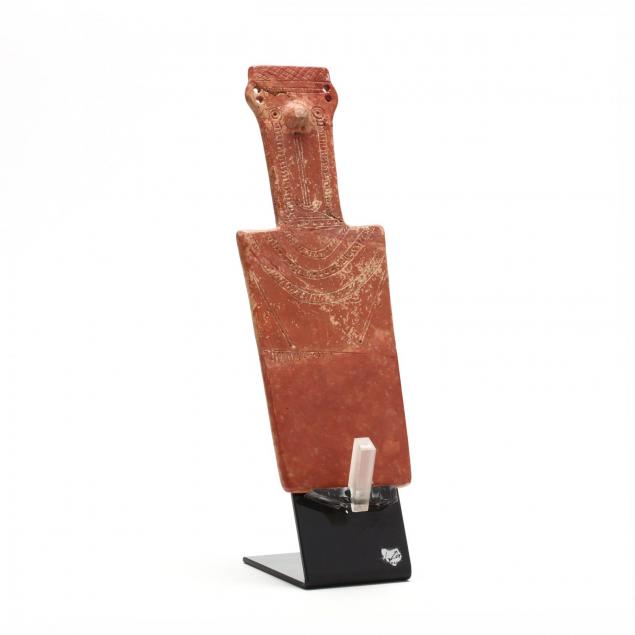 cypriot-early-bronze-age-polished-red-ware-plank-idol
