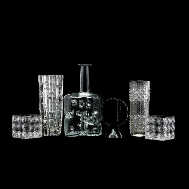 six-pieces-of-vintage-iittala-glass