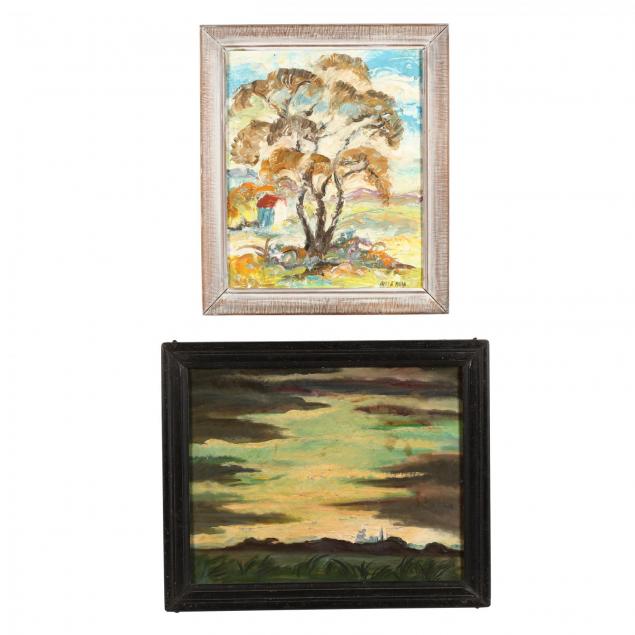 james-augustus-mclean-nc-1904-1989-two-original-paintings