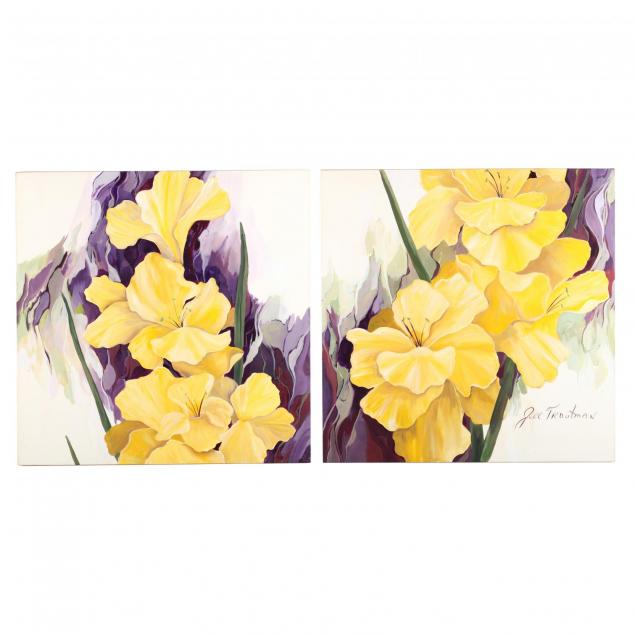 jill-troutman-nc-diptych-with-lilies