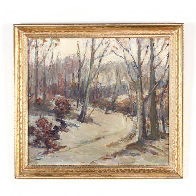 caroline-m-bell-ny-1874-1970-winter-landscape