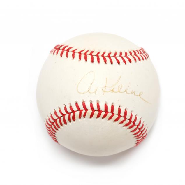 al-kaline-autographed-baseball