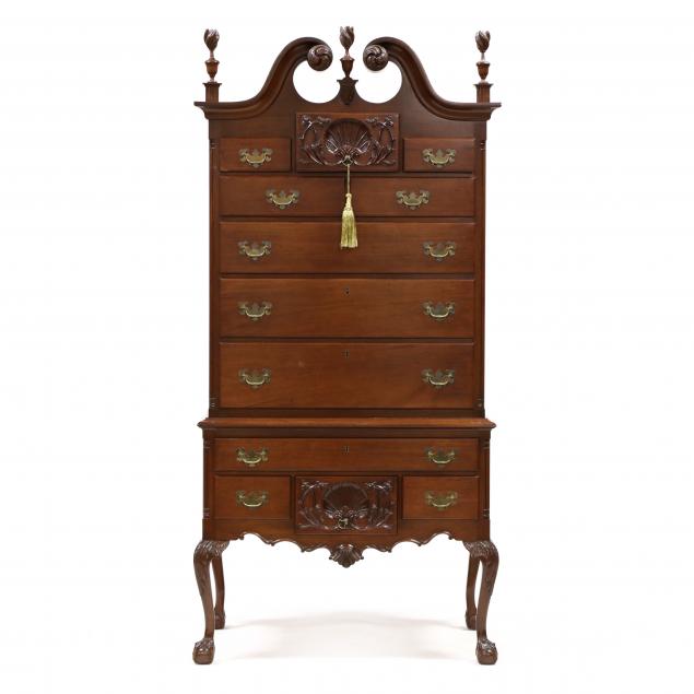 chippendale-style-carved-mahogany-high-boy